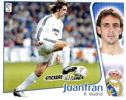 Figurina Juanfran - Liga Spagnola 2004-2005 n. 245 - Colecciones ESTE