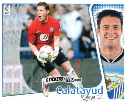 Cromo Calatayud - Liga Spagnola 2004-2005 n. 253 - Colecciones ESTE