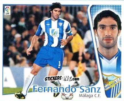 Cromo Fernando Sanz - Liga Spagnola 2004-2005 n. 257 - Colecciones ESTE