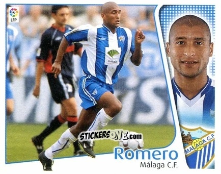 Figurina Romero - Liga Spagnola 2004-2005 n. 263 - Colecciones ESTE