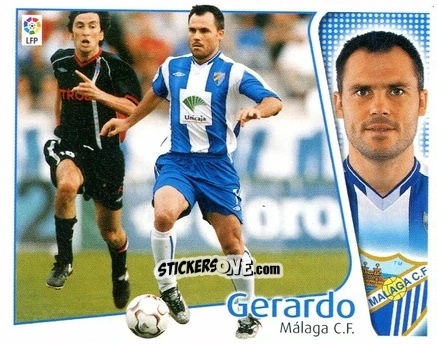 Sticker Gerardo - Liga Spagnola 2004-2005 n. 264 - Colecciones ESTE