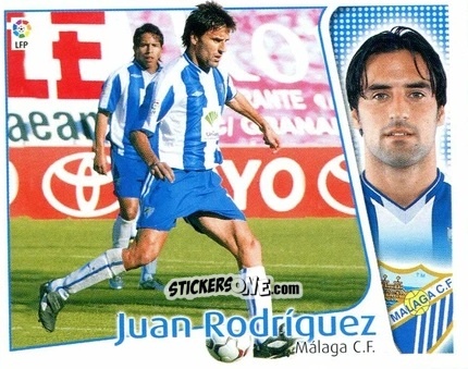 Figurina Juan Rodríguez - Liga Spagnola 2004-2005 n. 267 - Colecciones ESTE