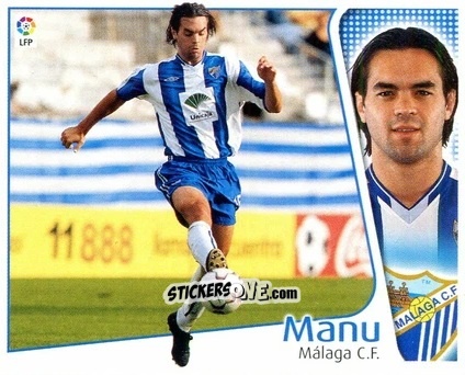 Sticker Manu - Liga Spagnola 2004-2005 n. 269 - Colecciones ESTE