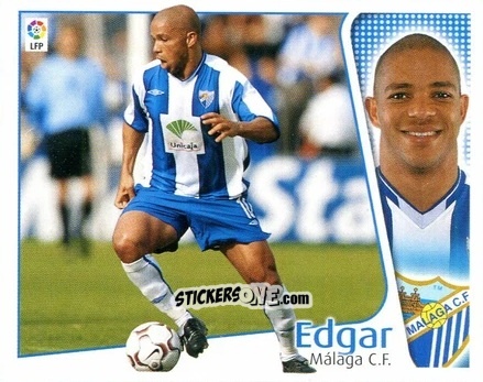 Sticker Edgar - Liga Spagnola 2004-2005 n. 270 - Colecciones ESTE