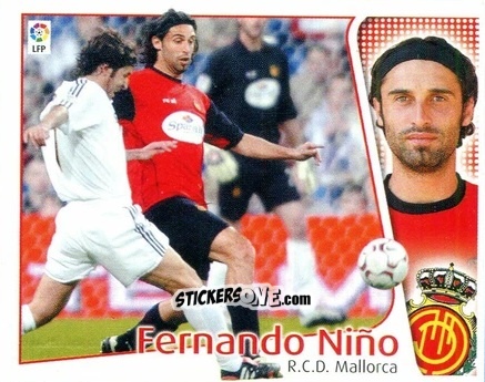 Figurina Fernando Niño - Liga Spagnola 2004-2005 n. 277 - Colecciones ESTE