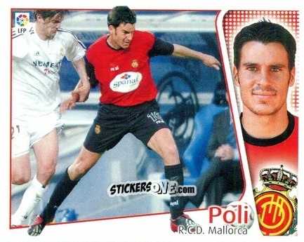 Figurina Poli - Liga Spagnola 2004-2005 n. 280 - Colecciones ESTE
