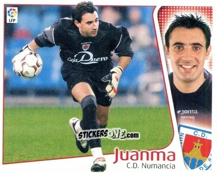 Sticker Juanma - Liga Spagnola 2004-2005 n. 298 - Colecciones ESTE