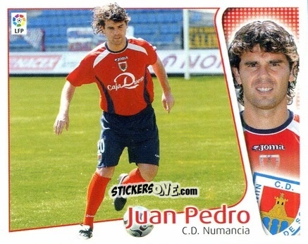 Sticker Juan Pedro - Liga Spagnola 2004-2005 n. 304 - Colecciones ESTE