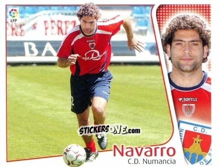 Sticker Navarro - Liga Spagnola 2004-2005 n. 311 - Colecciones ESTE