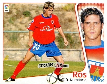 Sticker Ros - Liga Spagnola 2004-2005 n. 312 - Colecciones ESTE