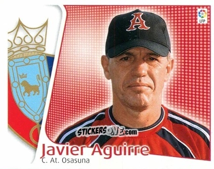 Figurina Javier Aguirre - Liga Spagnola 2004-2005 n. 322 - Colecciones ESTE