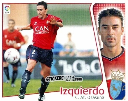 Figurina Izquierdo - Liga Spagnola 2004-2005 n. 325 - Colecciones ESTE
