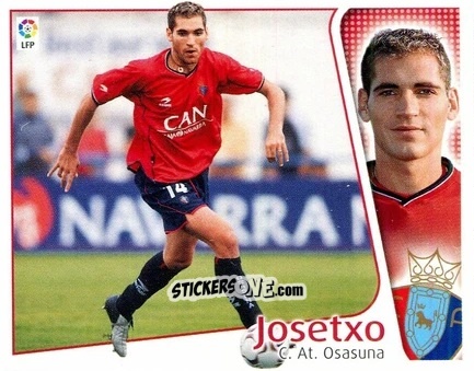 Figurina Josetxo - Liga Spagnola 2004-2005 n. 326 - Colecciones ESTE