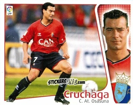 Figurina Cruchaga - Liga Spagnola 2004-2005 n. 327 - Colecciones ESTE