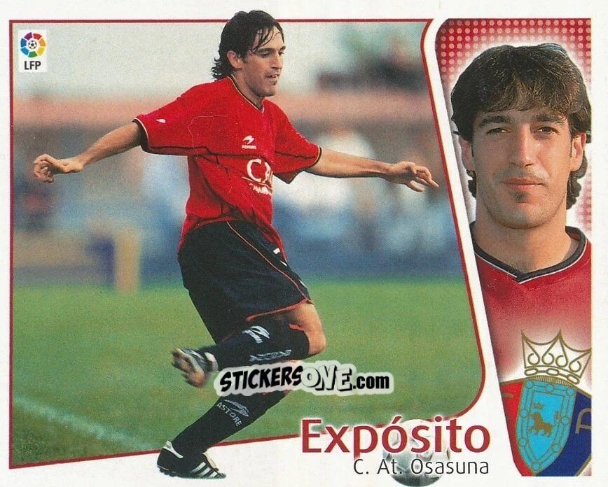 Sticker Expósito - Liga Spagnola 2004-2005 n. 330 - Colecciones ESTE