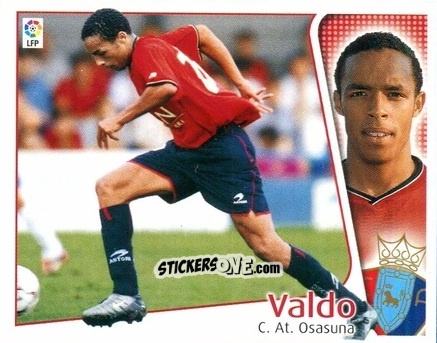 Figurina Valdo - Liga Spagnola 2004-2005 n. 337 - Colecciones ESTE