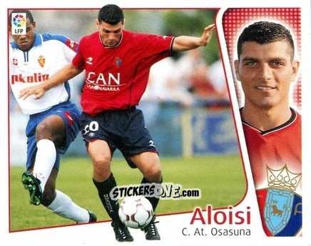 Figurina Aloisi - Liga Spagnola 2004-2005 n. 342 - Colecciones ESTE