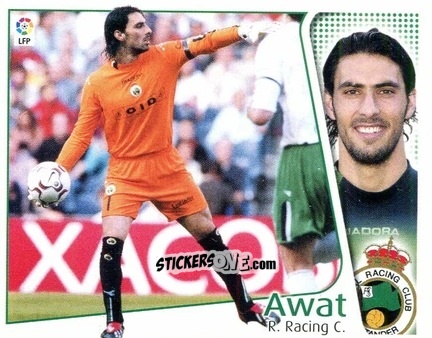 Cromo Awat - Liga Spagnola 2004-2005 n. 348 - Colecciones ESTE