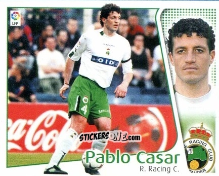 Figurina Pablo Casar - Liga Spagnola 2004-2005 n. 351 - Colecciones ESTE