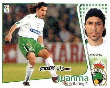 Figurina Juanma - Liga Spagnola 2004-2005 n. 352 - Colecciones ESTE