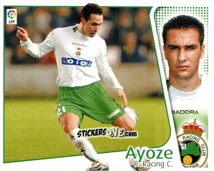 Figurina Ayozé - Liga Spagnola 2004-2005 n. 355 - Colecciones ESTE