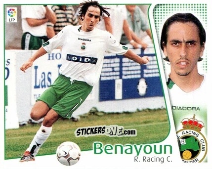 Sticker Benayoun - Liga Spagnola 2004-2005 n. 366 - Colecciones ESTE