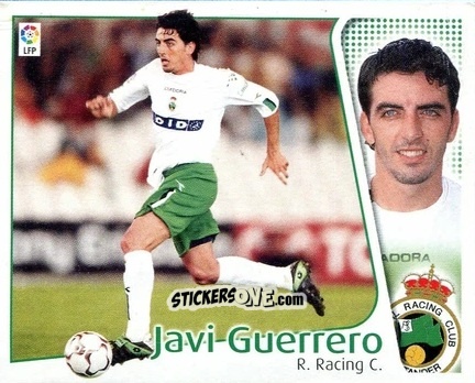 Figurina Javi Guerrero - Liga Spagnola 2004-2005 n. 368 - Colecciones ESTE
