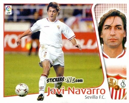 Figurina Javi Navarro - Liga Spagnola 2004-2005 n. 377 - Colecciones ESTE
