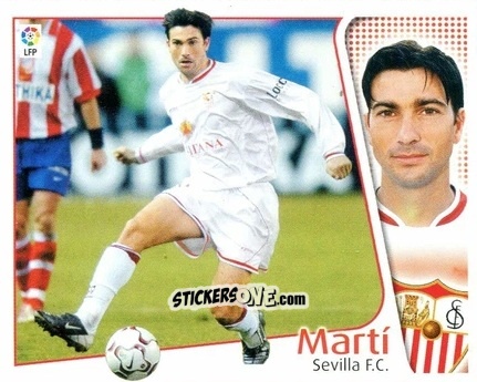 Sticker Martí - Liga Spagnola 2004-2005 n. 382 - Colecciones ESTE
