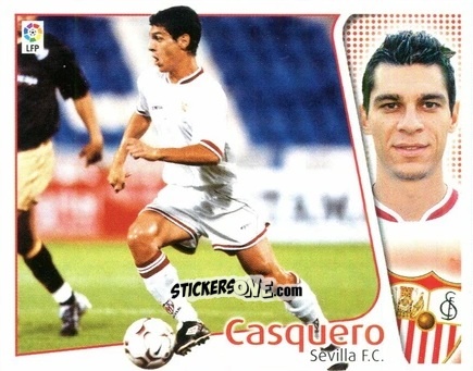 Figurina Casquero - Liga Spagnola 2004-2005 n. 385 - Colecciones ESTE
