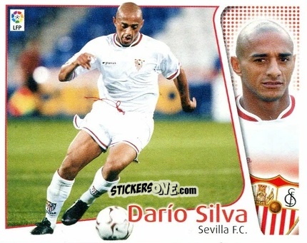 Sticker Darío Silva - Liga Spagnola 2004-2005 n. 391 - Colecciones ESTE