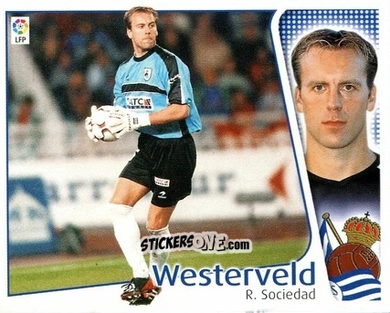 Cromo Westerveld - Liga Spagnola 2004-2005 n. 396 - Colecciones ESTE