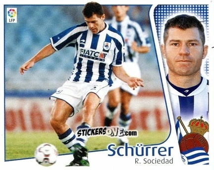 Cromo Schürrer - Liga Spagnola 2004-2005 n. 402 - Colecciones ESTE