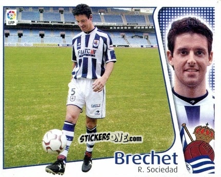 Figurina Brechet - Liga Spagnola 2004-2005 n. 404 - Colecciones ESTE