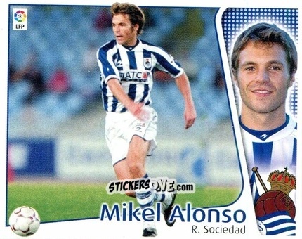 Figurina Mikel Alonso - Liga Spagnola 2004-2005 n. 408 - Colecciones ESTE