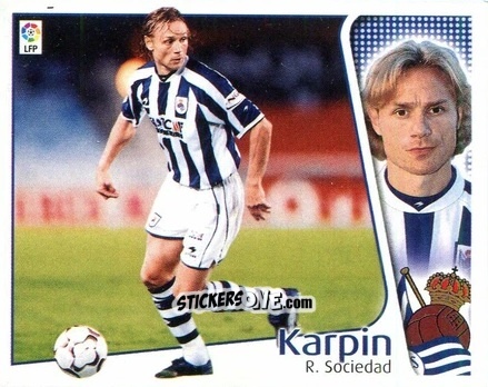 Cromo Karpin - Liga Spagnola 2004-2005 n. 409 - Colecciones ESTE