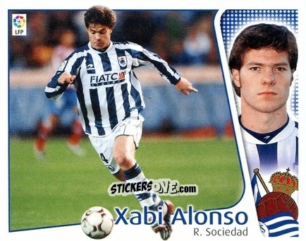 Sticker Xabi Alonso - Liga Spagnola 2004-2005 n. 410 - Colecciones ESTE