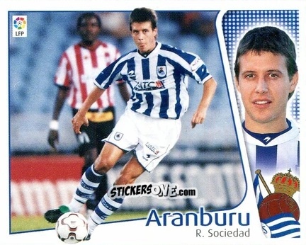 Cromo Aranburu - Liga Spagnola 2004-2005 n. 411 - Colecciones ESTE
