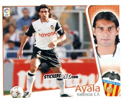 Cromo Ayala - Liga Spagnola 2004-2005 n. 427 - Colecciones ESTE