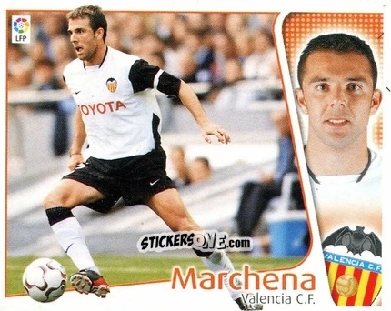 Cromo Marchena - Liga Spagnola 2004-2005 n. 430 - Colecciones ESTE