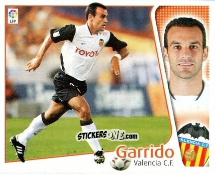 Figurina Garrido - Liga Spagnola 2004-2005 n. 431 - Colecciones ESTE