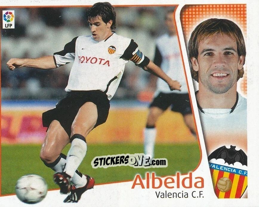 Figurina Albelda - Liga Spagnola 2004-2005 n. 433 - Colecciones ESTE