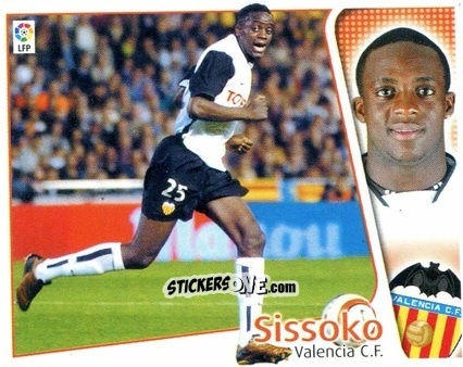Figurina Sissoko - Liga Spagnola 2004-2005 n. 435 - Colecciones ESTE
