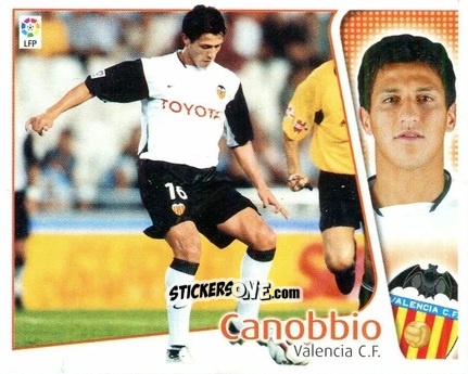 Figurina Canobbio - Liga Spagnola 2004-2005 n. 439 - Colecciones ESTE