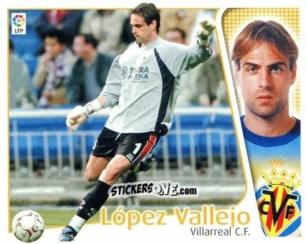 Figurina López Vallejo - Liga Spagnola 2004-2005 n. 450 - Colecciones ESTE