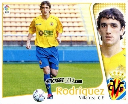 Figurina Rodríguez - Liga Spagnola 2004-2005 n. 454 - Colecciones ESTE