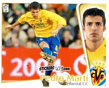 Figurina Pedro Marti - Liga Spagnola 2004-2005 n. 458 - Colecciones ESTE