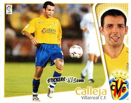 Sticker Calleja - Liga Spagnola 2004-2005 n. 463 - Colecciones ESTE