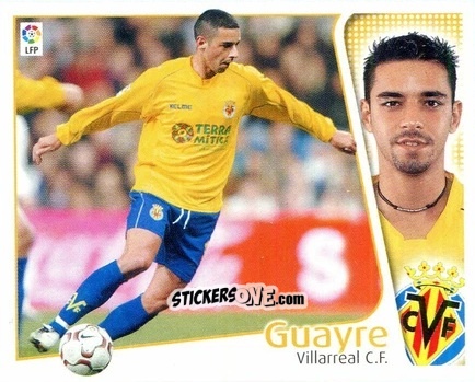 Sticker Guayre - Liga Spagnola 2004-2005 n. 466 - Colecciones ESTE
