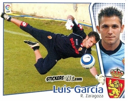 Cromo Luis García - Liga Spagnola 2004-2005 n. 473 - Colecciones ESTE